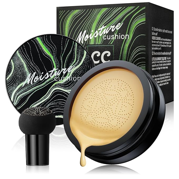 CC Cream for Older Women, Self Adjusting for Mature Skin Reducing Face Makeup for a Glowing Complexion, Moisturizing Concealer Brighten (Buff Beige, 3.21 Ounce (Pack of 1))