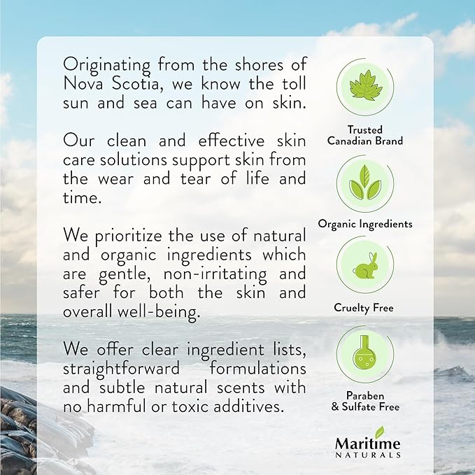 Maritime Naturals Retinol Moisturizer for face with Hyaluronic Acid & Organic Ingredients | Professional Results with Retinol Face Moisturizer | Day & Night Cream for Women & Men (120ml)