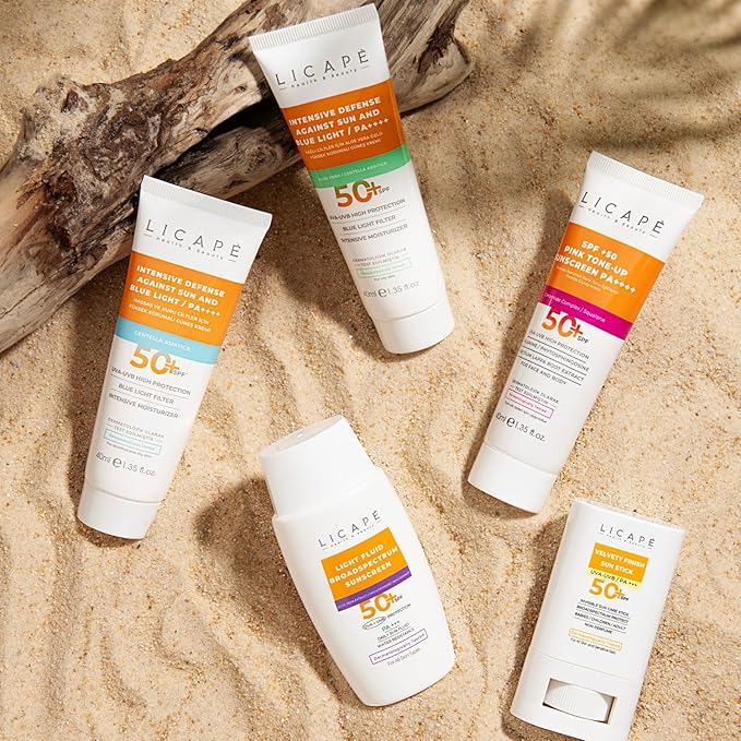 LICAPE® Sunscreen Stick SPF 50 – Water-Resistant, Lightweight Sun Protection for All Ages – 18ml Face & Body Skin Care