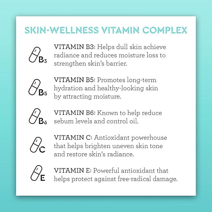 Bliss Brightening & Hydrating Skincare Bundle - Vitamin C Serum with Tri-Peptide Collagen & Hydrating Toner with Vitamin B3, B5, B6, C & E - Anti-Aging, Dark Spot Reduction, Skin Elasticity Boost, Bal
