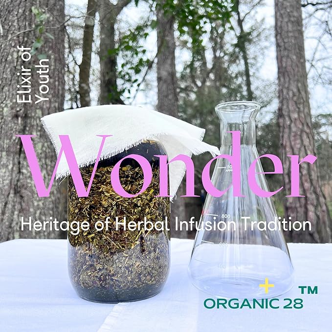 Organic28. 100% Organic Toner for Face, 24 Botanicals Formula. Helichrysum Face Mist. Natural Hydrating Toner. Vegan. Aloe Vera Face Spray. Aromatherapy. Hydrating Face Mist, 3.4 Fl. Oz.