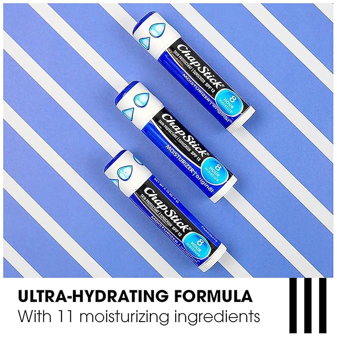ChapStick Moisturizer 2-in-1 Lipcare SPF 15,Original,Black Cherry,Cool Mint,– Sunscreen Lip Balm with Aloe Vera and Vitamin E,0.15 Oz Ea,3 Count (Pack of 2)