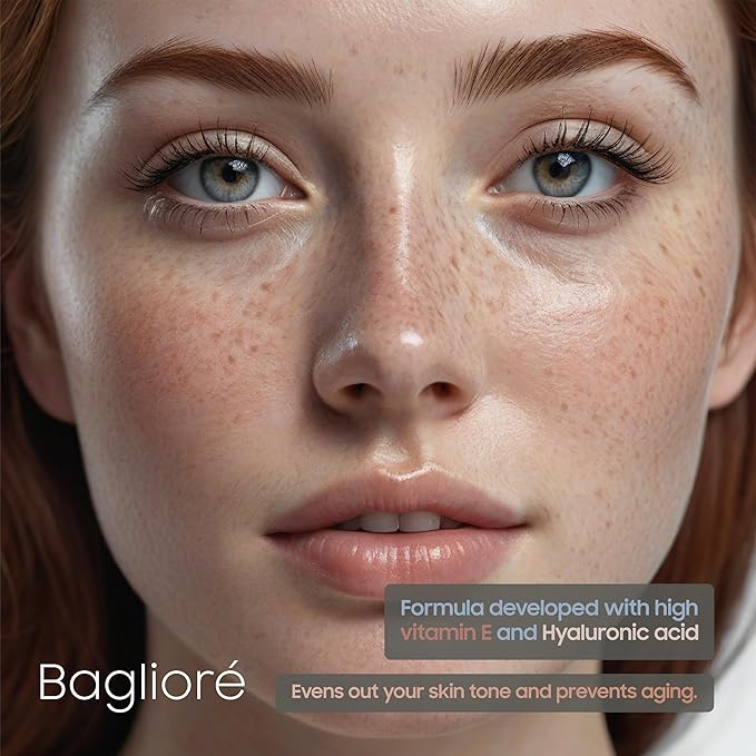Bagliore Ultra-Protection Sunscreen, SPF 50+, Moisturizer with Zinc Oxide & Hyaluronic Acid, PA+++++, 12 in 1, Body & Face, 3.38 fl oz
