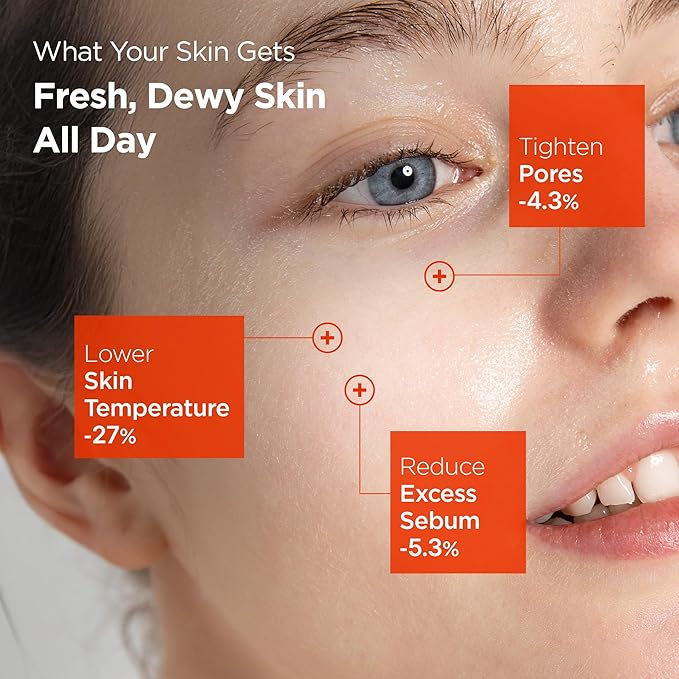 24/7 Colostrum Facial Serum Spray(White) - Ampoule Mist for Glass skin with Long Hydration, Poreless Smooth Skin, Before & After Makeup, Hyaluronic Acid, For All Skin types, 1.85 fl oz