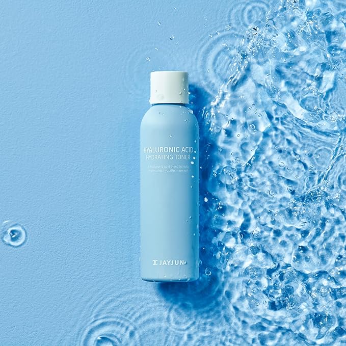 JAYJUN Hyaluronic Acid Hydrating Toner 200 ml – Lightweight Non-Sticky Daily Toner with 8-Layer HA & Panthenol for Moisture-Locked, Smooth Skin