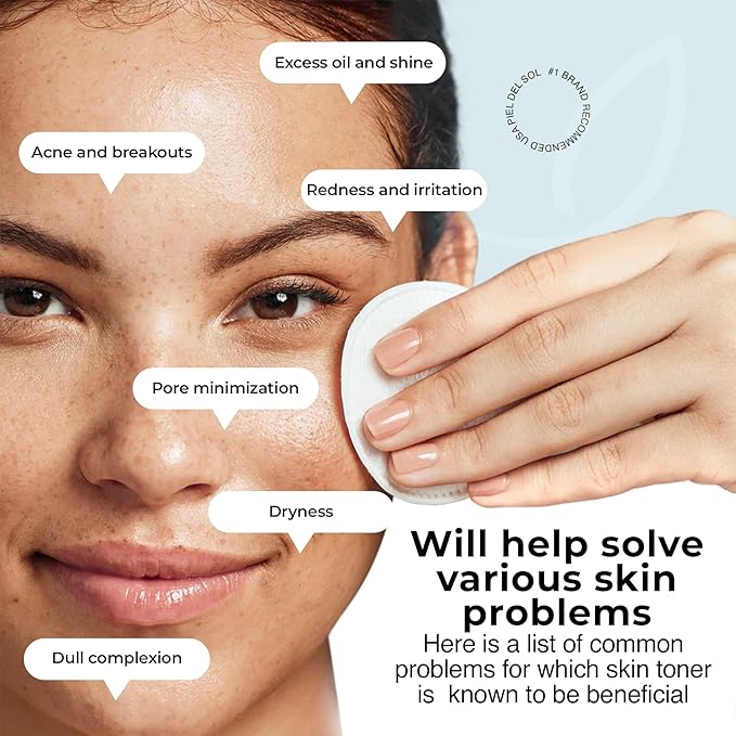 Hydrating Glow Toner – Alcohol-Free, Gently Exfoliates & Restores with Natural Antioxidants - All Skin Types - 100ml