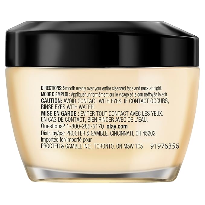 Olay Total Effects Night Firming Cream Face Moisturizer, 1.7 oz