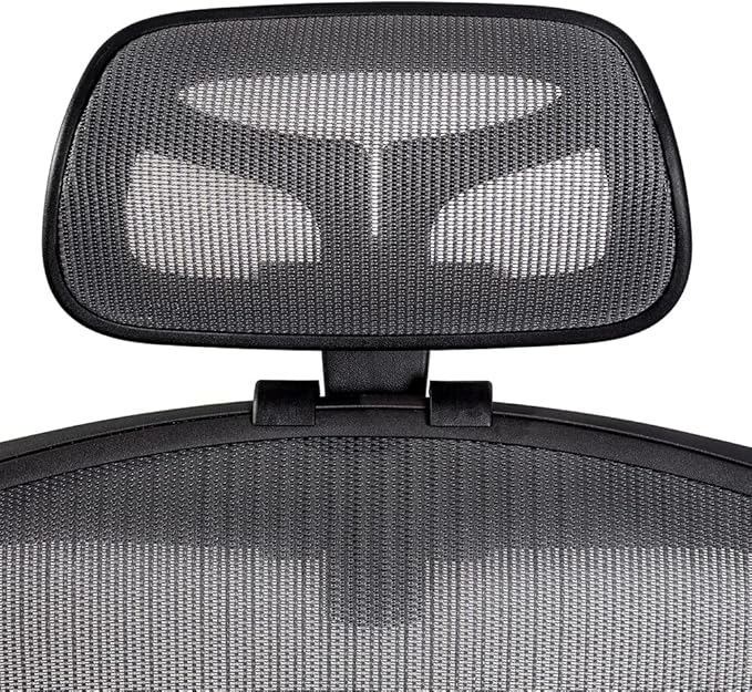 MingYi.office New Headrest for Herman Miller Classic and Remastered Aeron Office Chair Black/Graphite Headrest Only - Chair Not Included (for Remastered Aeron)