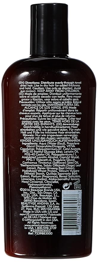 American Crew Men's Hair Texture Lotion, Like Hair Gel with Light Hold with Low Shine, 8.4 Fl Oz (Pack of 4)