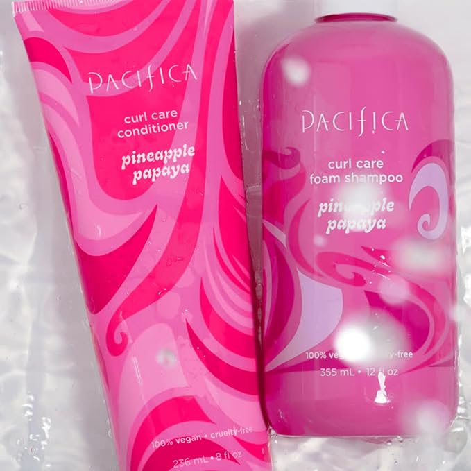 Pacifica Conditioner Curl Care Pineapple Papaya, 8 Fl Oz
