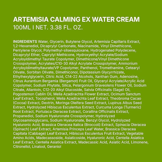 BRING GREEN Artemisia Calming EX Water Cream 100mL