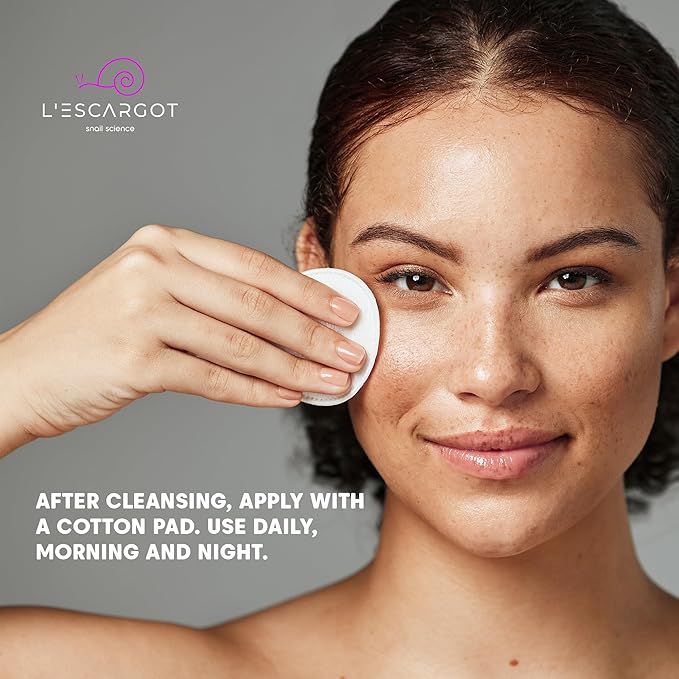 L'ESCARGOT Snail Mucin Face Toner – 95% Snail Secretion Filtrate with Vitamin C, Hyaluronic Acid & Niacinamide - Fast-Absorbing, Skin Correcting Dew