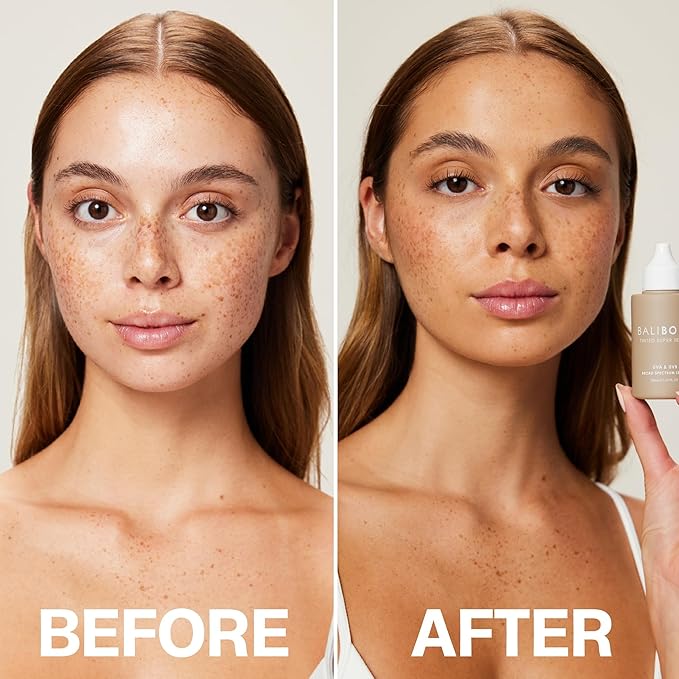 Bali Body Tinted Super Serum SPF30 | Natural Shade Daily Skincare for All Skin Types | Hyaluronic Acid Infused Skin Perfector for Glowing Skin | Vegan, Cruelty Free, Australian Made (30ml/1.01fl oz)
