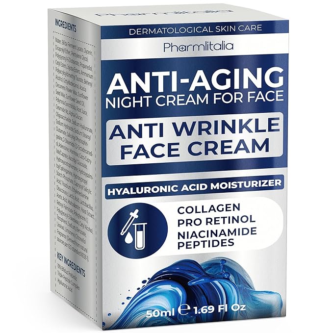 Instant Face Lift Cream for Older Women 60 Plus - Wrinkle Cream for Deep Wrinkles - Face Moisturizer for Women Dry Skin - Night Cream Anti Aging - 1.69 Fl Oz