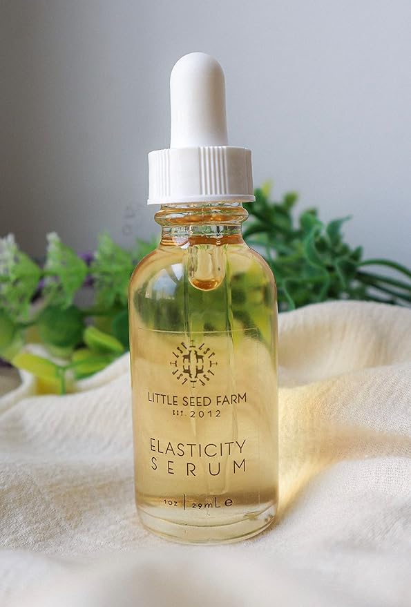 Little Seed Farm Activated Charcoal Bundle - Moisturizer + Soap + Elasticity Serum + Facial Mist Toner