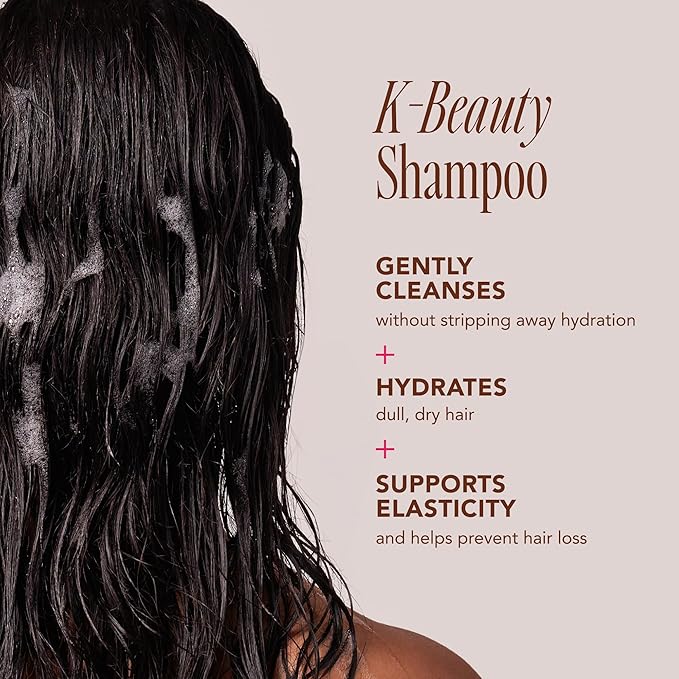The Face Shop Rice Water Bright Essential Shampoo, Rice Protein Hair Care for Strengthening Dry & Damaged Hair, Korean Shampoo, Hair Growth, Anti-Frizz, Anti-Hair Loss, Breakage Control, Sulfate Free