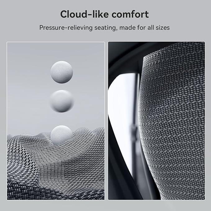 SIHOO Doro C300 Pro Ergonomic Office Chair with Ultra-Soft 6D Armrests, Dynamic Lumbar Support, Seat Depth Adjustment, Adjustable Backrest, Big and Tall Desk Chair for Home Office (Black)