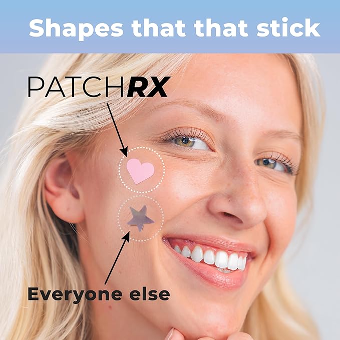 Pimple Patches for Face Cute (Hearts, Clouds Pink and Blue), Zit Patches Star Sticker 240 pack