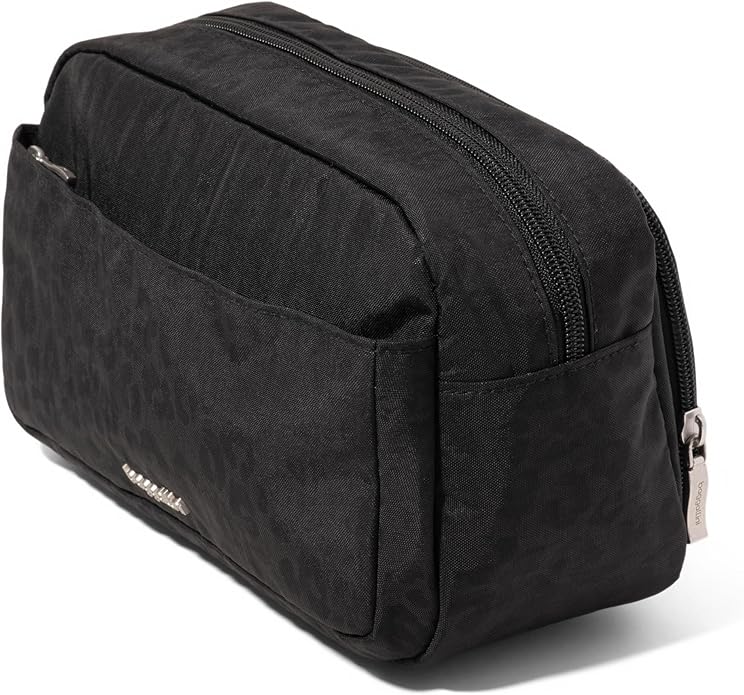 Pocket Cosmetic with Brush Organization - Lightweight 9.4”x5.5”x3.5” Makeup Bag - Travel Essentials Makeup Organizer