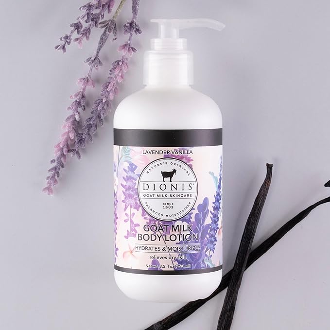 Dionis Goat Milk Body Lotion Lavender Vanilla 8.5 oz (Pack of 1)