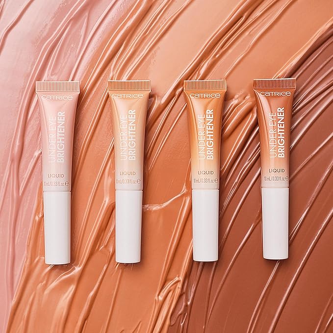 Catrice | Under Eye Brightener Liquid Bundle 030 Golden Toffee & 040 Dark Mocha | Lightweight Radiant Concealer, Sponge Tip Applicator | Vegan & Cruelty Free