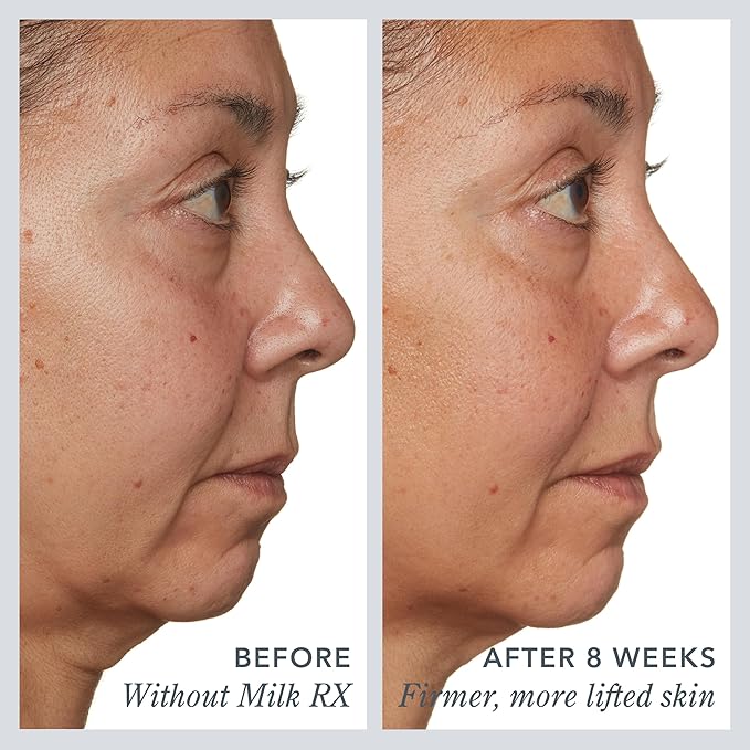 Beekman 1802 Milk RX Advanced Better Aging Collagen Moisturizer Face Cream – 4X Retinol Alternative with Goat Milk Exosomes & Polypeptide, Firming Cream, 0.51 fl oz