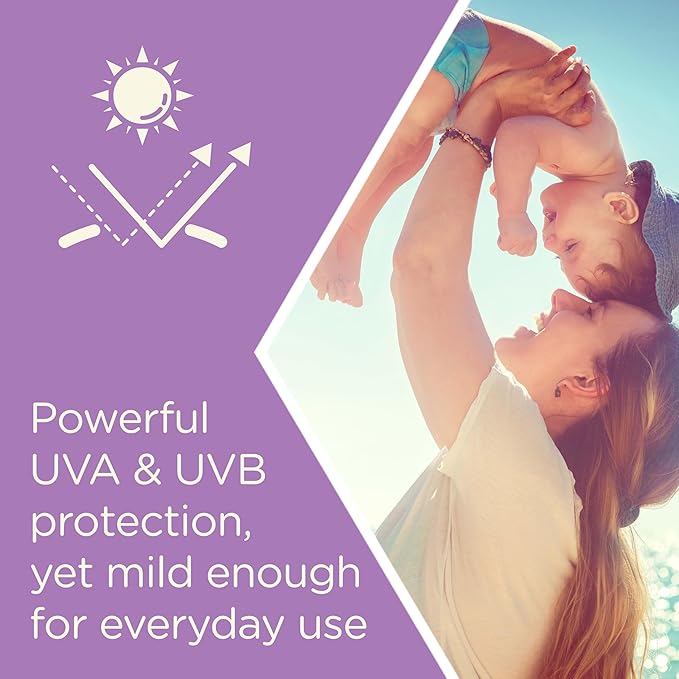 Aveeno Baby Continuous Protection Zinc Oxide Mineral Sunscreen Lotion for Sensitive Skin, Broad Spectrum SPF 50, Tear-Free, Sweat- & Water-Resistant, Paraben-Free, Non-Greasy, 7 fl. oz