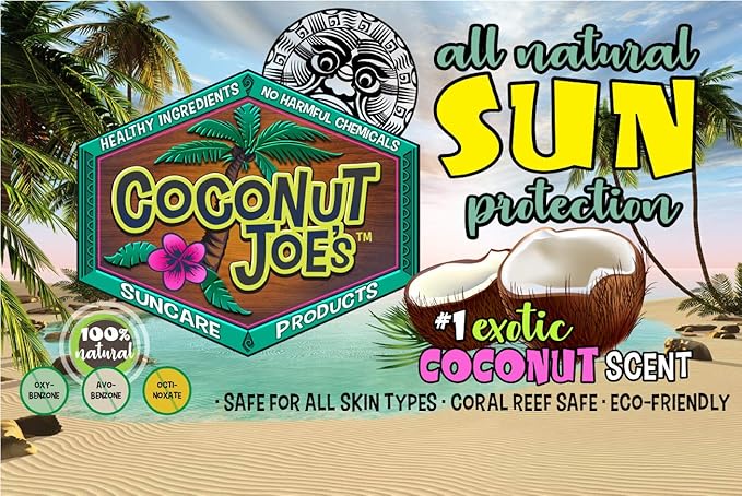 3-PACK SPECIAL | Creamy Coconut After Sun Lotion by Coconut Joe's | Enriched with Coconut Oil Vitamin E and Aloe, Deeply Moisturizes Your Skin, 8 ounce bottle
