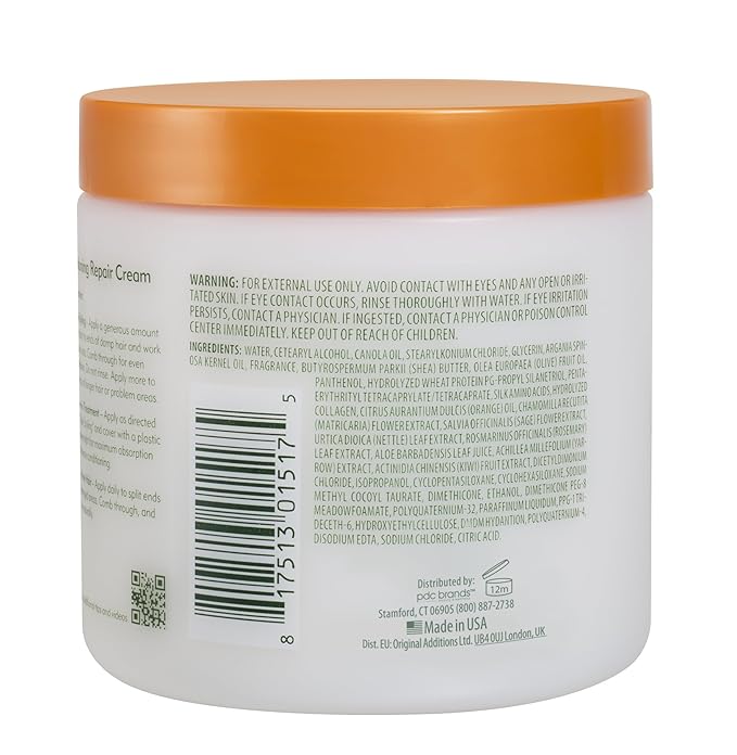 Cantu Argan Oil Leave in Conditioning Repair Cream, 16 Ounce