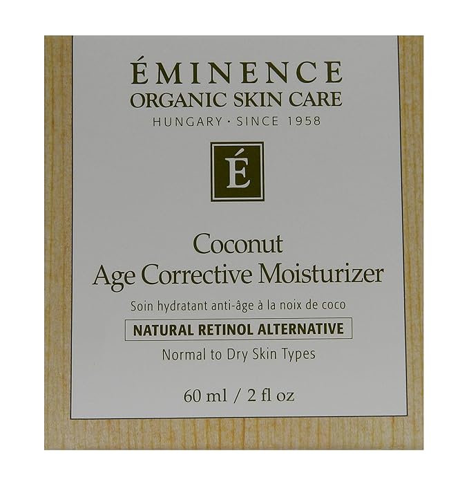 Coconut Age Corrective Moisturizer by Eminence for Unisex - 2 oz Moisturizer