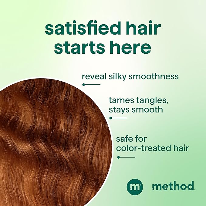Method Daily Zen Conditioner - Nourishes & Hydrates, Safe for Color-Treated Hair - Sulfate free, Paraben free & Silicone Free - 13.5 oz
