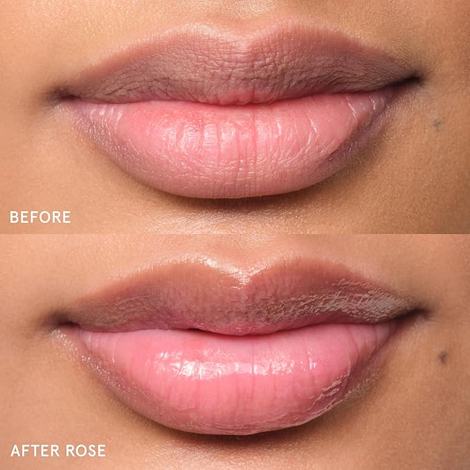 Glossier Balm Dotcom Hydrating Tinted Lip Balm - Universal Salve, Up to 12Hr Moisture for Dry Lips, Cuticles & Skin - Lanolin, Beeswax & Castor Oil - Rose, Pink Tint, 15ml
