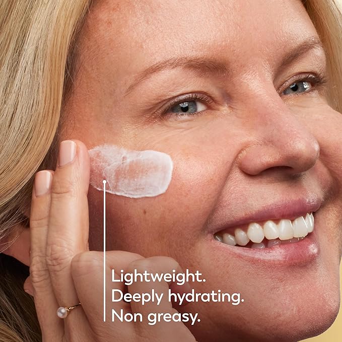 Olay Collagen Peptide Face Moisturizer, Firming Cream for Women, Fragrance-Free, Non-Greasy - Hydrating, Anti-Aging, Anti-Wrinkle, Smooth Fine Lines, Plumping Skin Care - Niacinamide, 1.7 Oz
