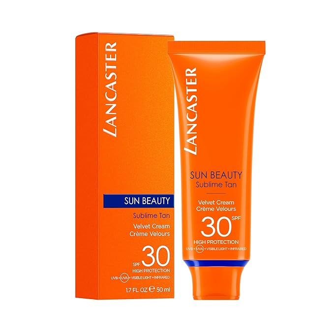 Lancaster Sun Beauty Velvet Touch Cream Radiant Tan SPF 30, 1.7 Ounce