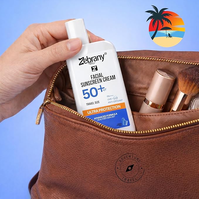 Facial Sunscreen, Oily & Acne-Prone Skin - SPF Moisturizer Face, No White Cast, Superior Sun Defense with a Clean Lightweight Feel, Mineral-Based with Zinc Oxide for Men & Women Daily Skincare.