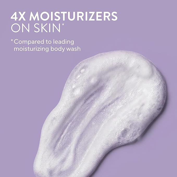 Native Moisturizing Body Wash, Vanilla & Cashmere, 24-Hour Hydration for Dry & Sensitive Skin, Made with Real Shea Butter, Sulfate & Paraben Free, 22 oz