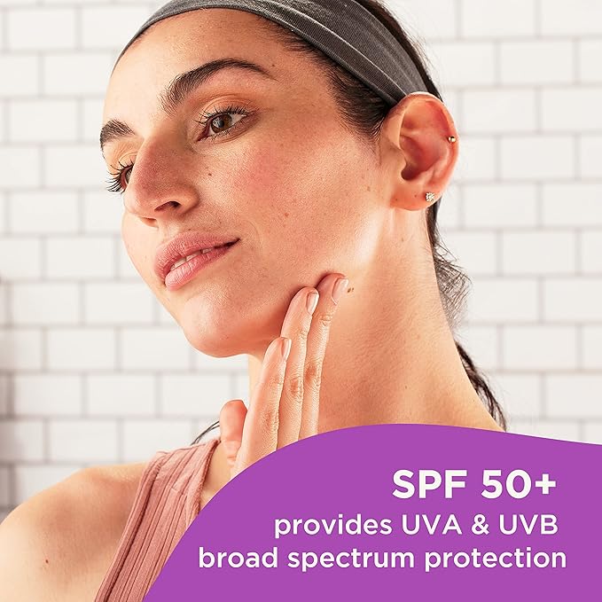 Schick Hydro Silk Post-Dermaplaning Moisturizer with SPF 50+ | Travel Size Face Moisturizer with Sunscreen, Facial Moisturizer, Dermaplane Face Lotion for Women, Facial Lotion, 3oz
