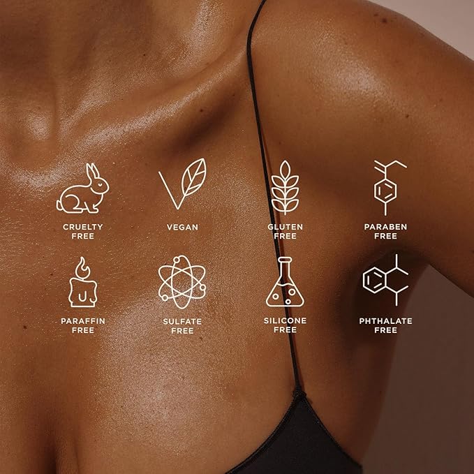 + Lux Unfiltered N°32 Summer Skin Classic Gradual Self Tanner, Hydrating Self Tanning Lotion with Shea Butter & Squalane - Non-Sticky, No Transfer, Natural-Looking - Vegan Sunless Tanner - Santal