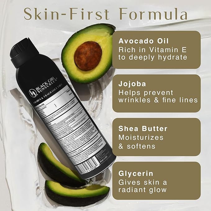 Black Girl Sunscreen Make it Glow Sunscreen Spray for Face & Body- SPF 30, Skin Protection for Travel & Beach, Water Resistant for 80 minutes, Ultra Sheer, No White Cast for Melanin Rich Skin- 5 fl oz