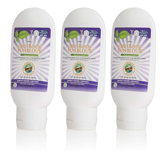 3rd Rock Essentials Sunblock For Infants And Children 3-Pack