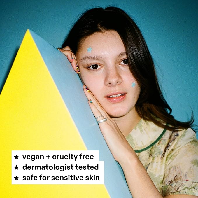 Starface Hydro-Star Salicylic Acid Patches + Big Blue Compact, Helps Unclog Pores and Shrink Spots, Absorb Fluid and Reduce Redness, Hydrocolloid, Vegan and Cruelty-Free Skincare (32 Count)