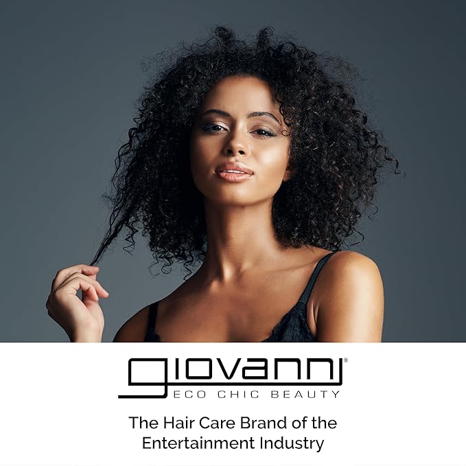 GIOVANNI Eco Chic Smooth As Silk Deeper Moisture Conditioner - Apple Plus Aloe Extracts, Calms Frizz, Detangles, Wash & Go, Lauryl & Laureth Sulfate Free, Paraben Free, Color Safe - 128 oz. (Gallon)
