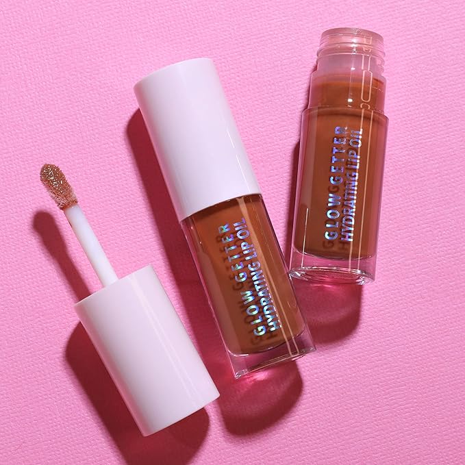 Moira Glow Getter Hydrating Lip Oil (003, Champagne Kiss)