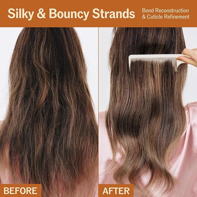 Bond Repair Hair Treatment for Damaged Hair & Split Ends, Inner-fect Lightweight Rinse-Off Treatment, Hair Mask, 1-Minute Daily Care, Vegan Korean Hair Care