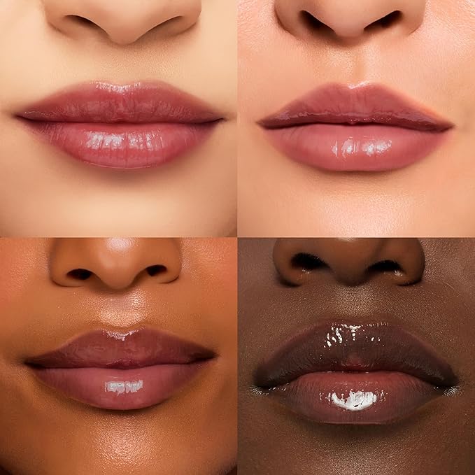 Ruby & Millie Tinted Lip Balm Brown Sugar - Hydrating Moisturizing Lip Butter Balm Treatment - Glossy Vegan Lipbalm 0.5 Oz