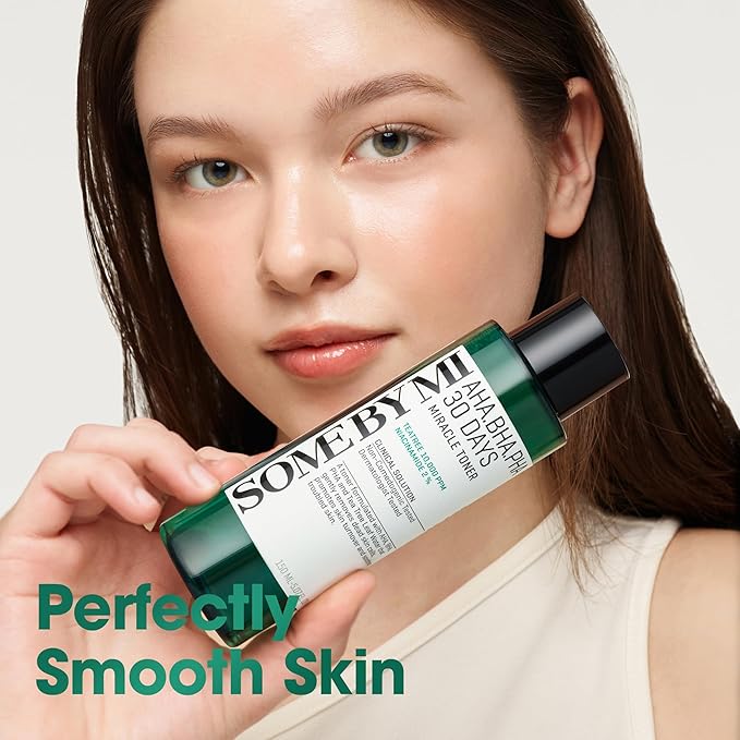SOME BY MI PDRN Spirulina Soothing Sherbet Mask & AHA BHA PHA 30 Days Miracle Toner