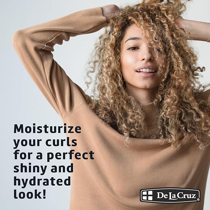 De La Cruz Coconut Oil - Expeller Pressed Coconut Oil for Skin and Hair - Natural Moisturizer for Skin and Hair - 2.2oz (2 Jars)