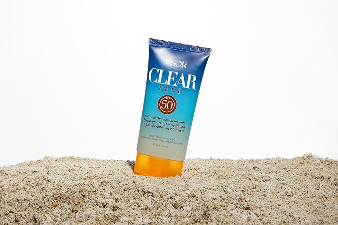 Visor Clear FACE SPF 50 Creamy Gel Sunscreen