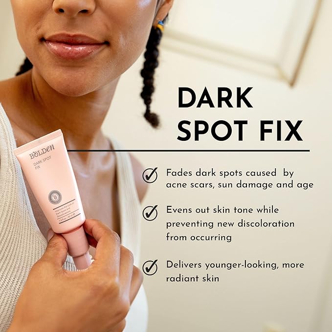 Bolden Skin Brightening Toner & Dark Spot Corrector Bundle – Reduces Breakouts, Dark Spots, Oil & Shine – with AHA Glycolic Acid, Niacinamide, Tranexamic Acid & Alpha Arbutin