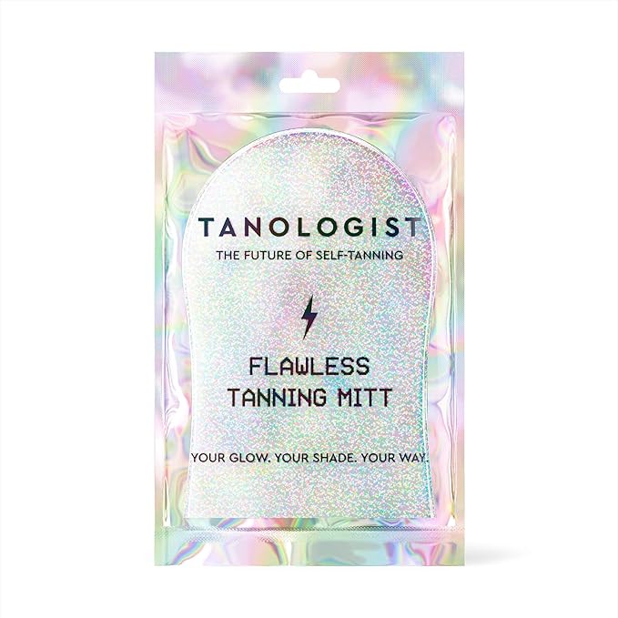 Tanologist Flawless Tanning Mitt, For Tanning Mousse, Water & Gradual Tan, Streak-Free Self-Tanner Application, Reusable & Machine Washable, No Stained Hands, Vegan & Cruelty-Free, 1 Count